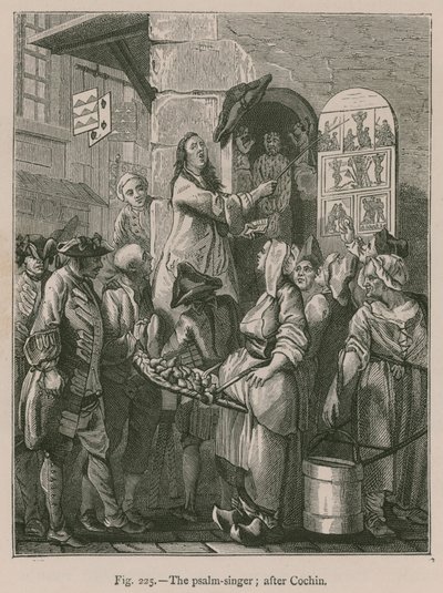 El cantor de salmos; después de Cochin de French School