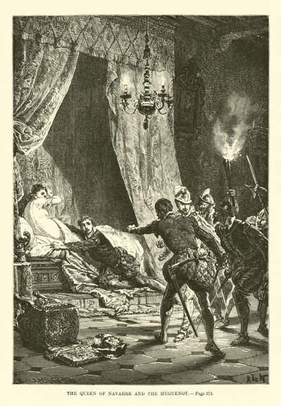 La Reina de Navarra y el Hugonote de French School