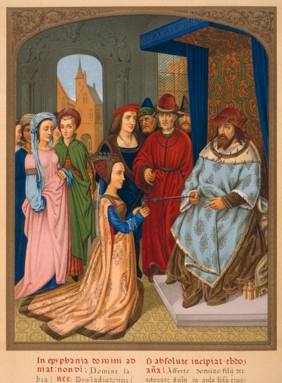 La Reina de Saba ante Salomón de French School