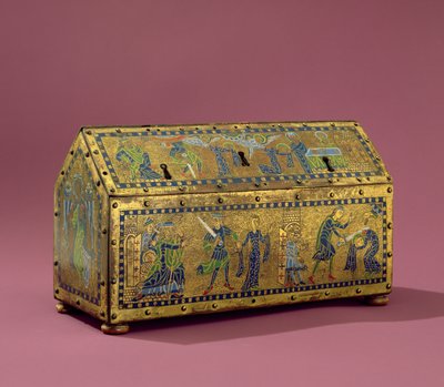 El relicario de Santa Valeria, Limoges, c.1170 de French School
