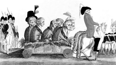 El regreso de Varennes, el 21 de junio de 1791 de French School
