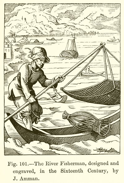 El pescador de río de French School