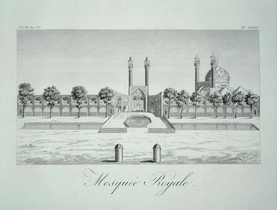 La Mezquita Real en Isfahan, de 