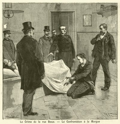 El asesinato de la Rue Bleue, París de French School