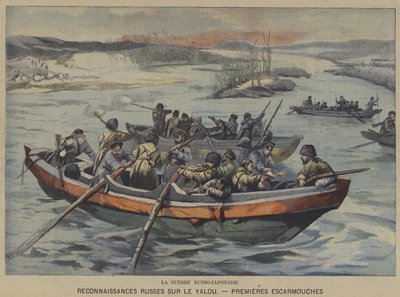 La Guerra Ruso-Japonesa: primeros enfrentamientos durante el reconocimiento ruso en el río Yalu de French School