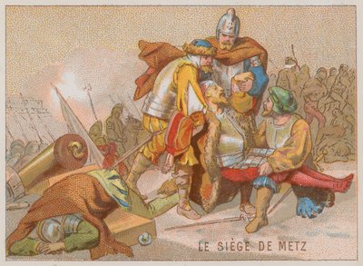 El Sitio de Metz en las Guerras Italianas de French School