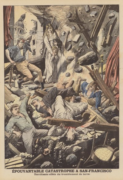 El terremoto de San Francisco de 1906 de French School