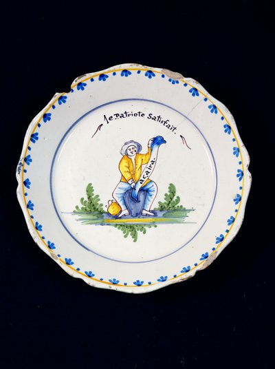 El patriota satisfecho (plato) de French School