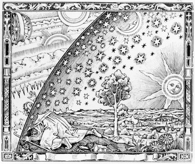 El Científico Dejando el Mundo, al estilo de c.1520, de L