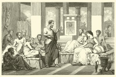 Los siete sabios de la antigua Grecia de French School