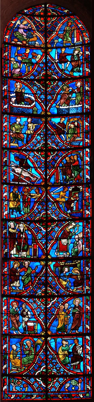 La ventana de San Denys de French School