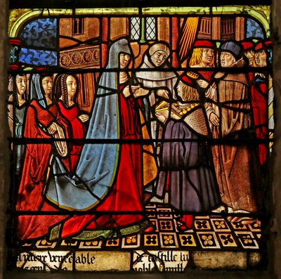 La ventana de San Luis: ¿Escena de su juventud? de French School