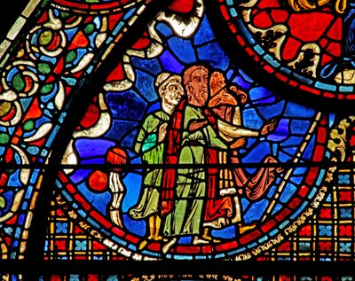 La ventana de San Lubin: exorciza una casa cerca de Chartres de French School