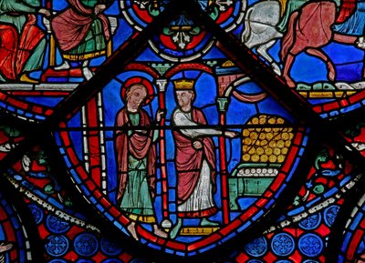 La ventana de San Tomás: el rey le muestra oro de French School