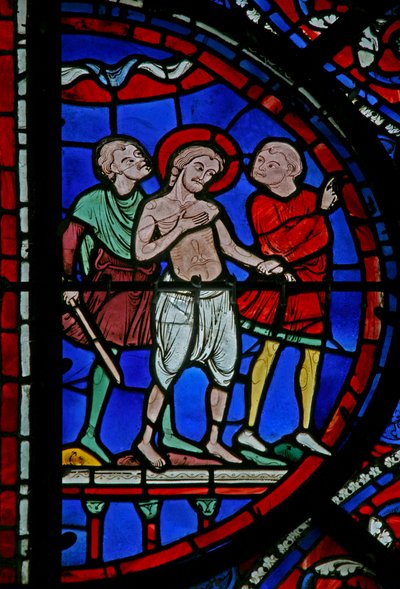 La ventana de San Tomás: llevado por dos guardias de French School