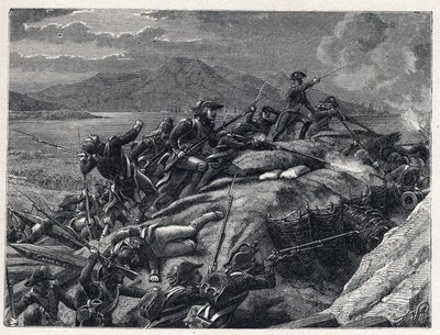 El Terror durante la Revolución Francesa: el asedio de Toulon de septiembre a diciembre de 1793 por las tropas del Capitán Napoleón Bonaparte contra la ciudad aliada a las fuerzas inglesas de French School