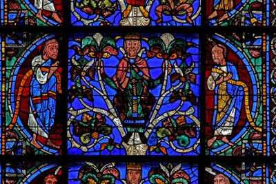 El Árbol de Jesé: Isaías, un rey de Jesé, Miqueas de French School