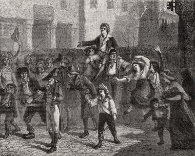 El triunfo de Marat, 24 de abril de 1793, de 