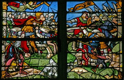 El triunfo de la cruz: La cruz aparece en la batalla de French School