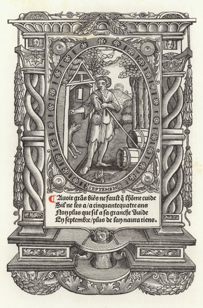 Las doce edades del hombre: septiembre de French School
