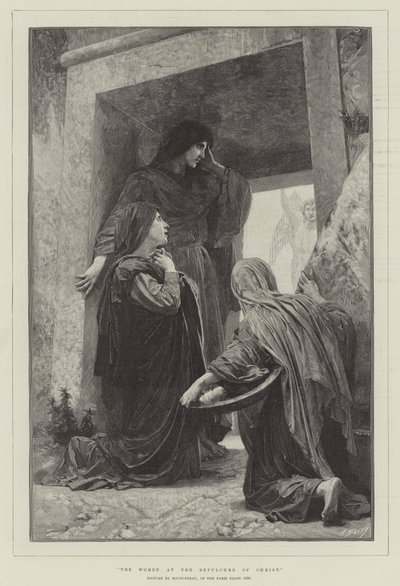 Las Mujeres en el Sepulcro de Cristo de French School