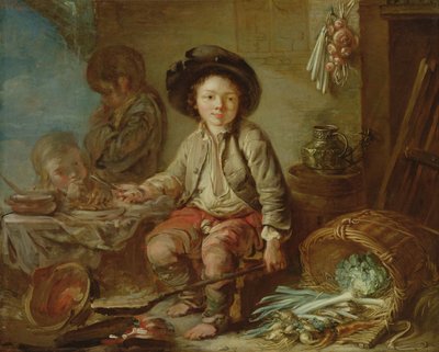 La cena del joven deshollinador de French School