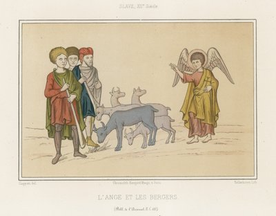 El ángel y los pastores de French School