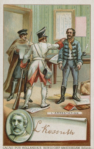 El arresto de Lajos Kossuth de French School