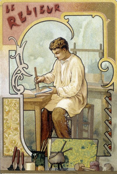 La carpeta - cromo de French School