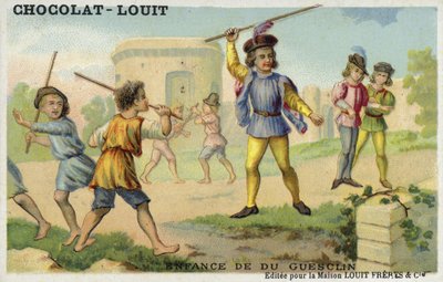 La infancia de Bertrand du Guesclin de French School