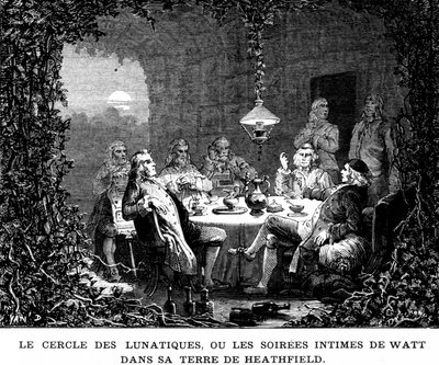 El círculo de lunáticos, o las veladas íntimas de Watt en la tierra de Heathfield - en 