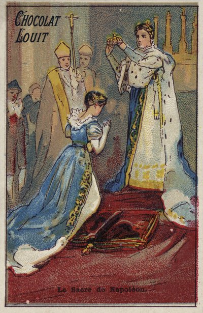 La coronación de Napoleón, 1804 de French School