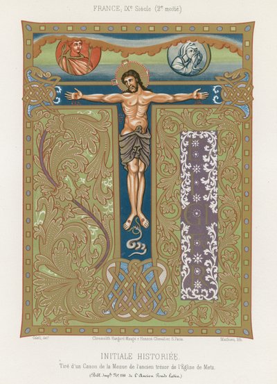 La crucifixión de Jesucristo de French School