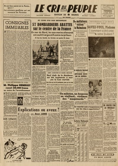 El grito del pueblo - Viernes, 5 de mayo de French School