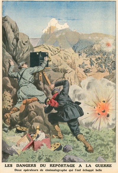 Los peligros del periodismo de guerra de French School