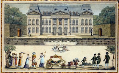 Los primeros pasos del Rey de Roma Napoleón II, Duque de Reichstadt (1811-1832) e hijo del Emperador Napoleón I (1769-1821) de French School