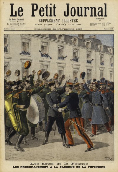 Los invitados de Francia, 1897 de French School
