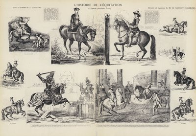 La historia de la equitación de French School