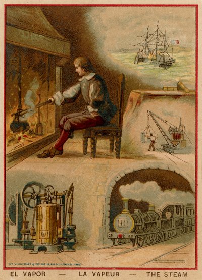 La historia del uso del vapor de French School