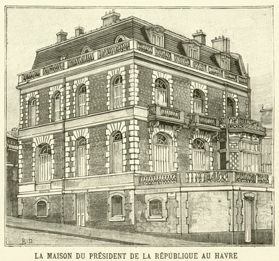 La casa del Presidente de Francia en Le Havre de French School