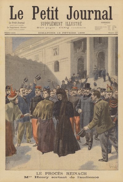 El juicio por difamación de Jules Reinach de French School
