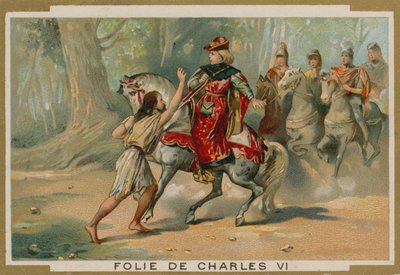 La locura del rey Carlos VI de Francia, 1392 de French School