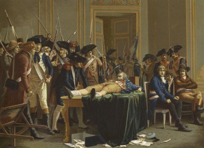 La mañana del 10 de Thermidor, Año II (1794) de French School