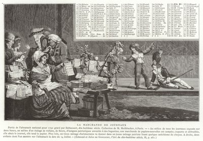 El vendedor de periódicos de French School