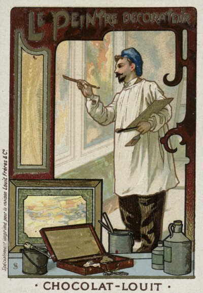 El pintor y decorador de French School