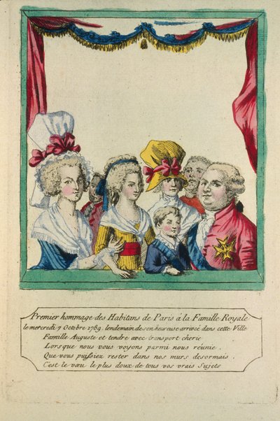 El pueblo de París rinde su primer homenaje a la Familia Real, miércoles 7 de octubre de French School
