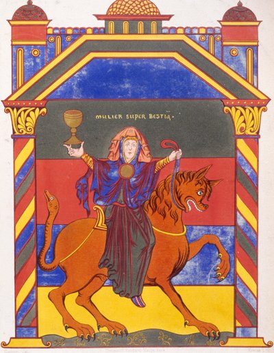 La personificación de la Gran Babilonia de French School