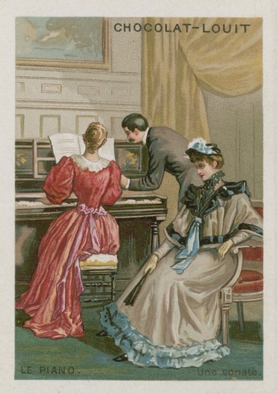 El piano: una sonata de French School