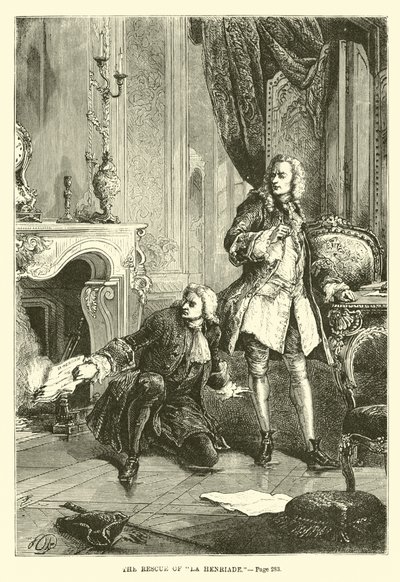 El rescate de La Henriade de French School