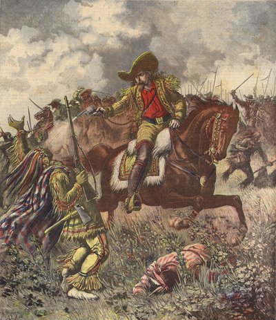 La revuelta de los últimos indios rojos de French School